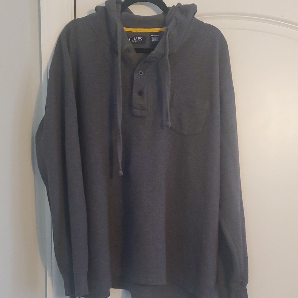 Chaps Charcoal Men's Hoodie